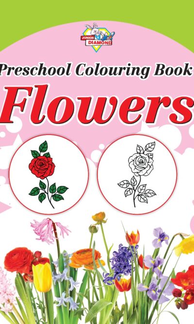 Preschool Colouring Book Flowers | Activity Colouring Book for 3 to 6 Years Old | Colouring Book for Kids-0