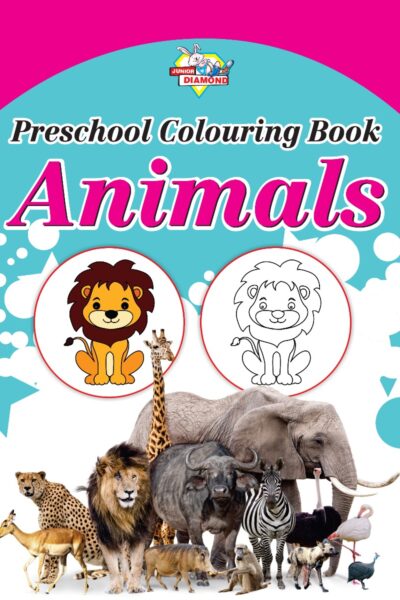 Preschool Colouring Book Animals | Activity Colouring Book for 3 to 6 Years Old | Colouring Book for Kids-0