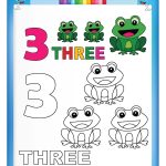 Preschool Colouring Book Numbers | Activity Colouring Book for 3 to 6 Years Old | Colouring Book for Kids-9259