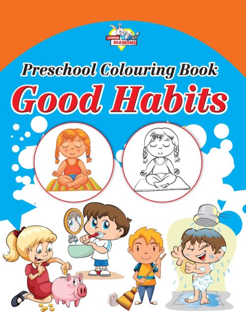 Preschool Colouring Book Good Habits | Activity Colouring Book For 3 To 6 Years Old | Colouring Book For Kids-0