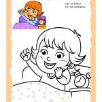 Preschool Colouring Book Good Habits | Activity Colouring Book for 3 to 6 Years Old | Colouring Book for Kids-9252