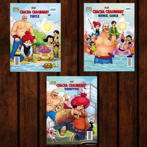 Best Of Chacha Chaudhary Comics In English : Set Of 3 Comics -0