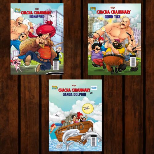 Best Of Chacha Chaudhary Comics In English : Set Of 3 Comics -0