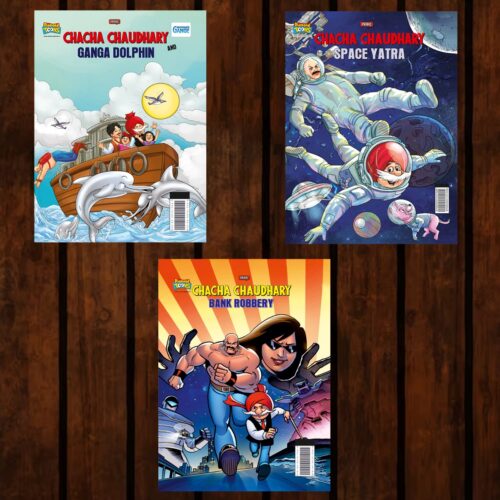 Best Of Chacha Chaudhary Comics In English : Set Of 3 Comics -0