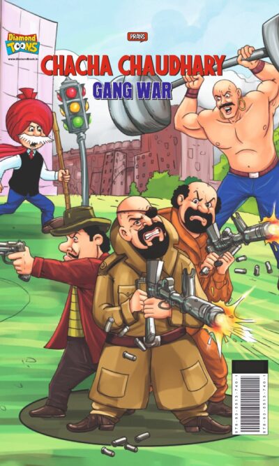 Best of Chacha Chaudhary Comics in English : Set of 4 Comics -9209