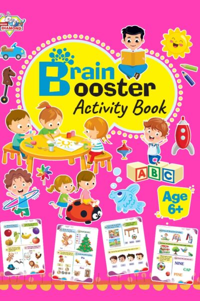 Brain Booster Activity Book - Age 6+ (Fun Learning Activity Book for Kids)-0