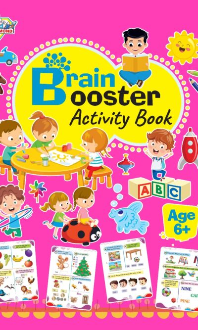 Brain Booster Activity Book - Age 6+ (Fun Learning Activity Book for Kids)-0