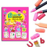 Brain Booster Activity Book - Age 6+ (Fun Learning Activity Book for Kids)-9772