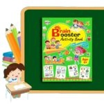 Brain Booster Activity Book - Age 4+ (Fun Learning Activity Book for Kids)-9743