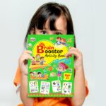 Brain Booster Activity Book - Age 4+ (Fun Learning Activity Book for Kids)-9736