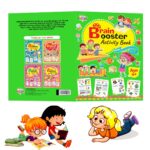 Brain Booster Activity Book - Age 4+ (Fun Learning Activity Book for Kids)-9737