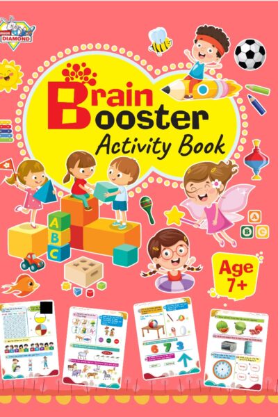 Brain Booster Activity Book - Age 7+ (Fun Learning Activity Book for Kids)-0