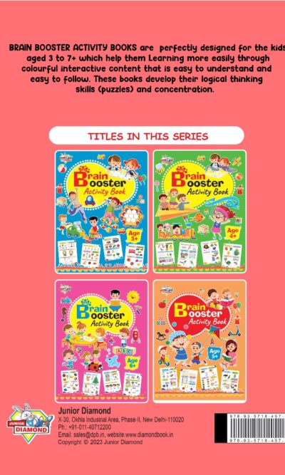 Brain Booster Activity Book - Age 7+ (Fun Learning Activity Book for Kids)-9781