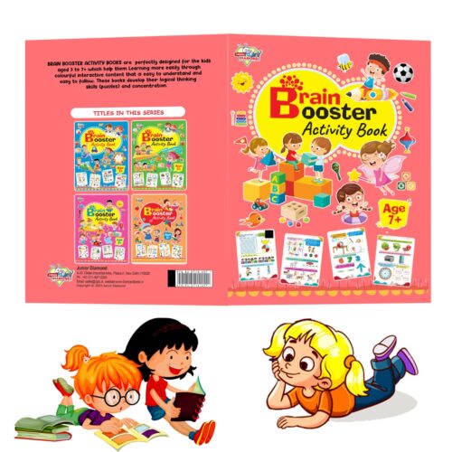 Brain Booster Activity Book - Age 7+ (Fun Learning Activity Book For Kids)-9783