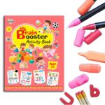 Brain Booster Activity Book - Age 7+ (Fun Learning Activity Book for Kids)-9786