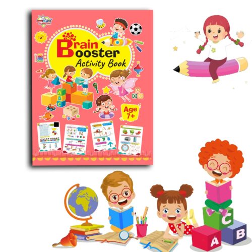 Brain Booster Activity Book - Age 7+ (Fun Learning Activity Book For Kids)-9788