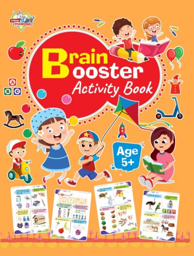 Brain Booster Activity Book - Age 5+ (Fun Learning Activity Book for Kids)-0