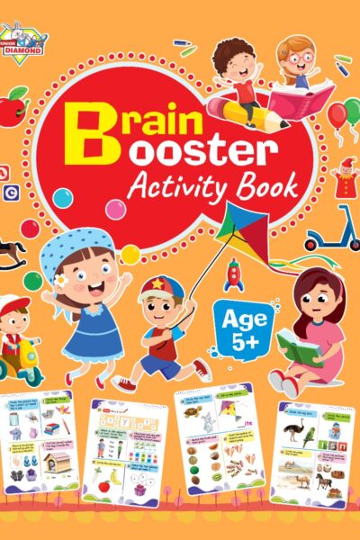 Brain Booster Activity Book - Age 5+ (Fun Learning Activity Book for Kids)-0