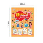 Brain Booster Activity Book - Age 5+ (Fun Learning Activity Book for Kids)-9766