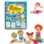 Brain Booster Activity Book - Age 3+ (Fun Learning Activity Book for Kids)-9733