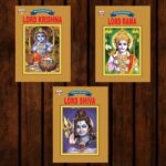 Mythology Tales in English (Set of 3 Books) Story Books for Kids in English with Colourful Pictures : Krishna | Rama | Shiva-0