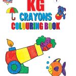 KG Crayons Colouring Book for Kid (Set of 2 Books) Gift to Children for Painting and Colouring-9423