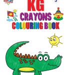 KG Crayons Colouring Book for Kids (Set of 2 Books) Gift to Children for Painting and Colouring-9419