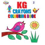 KG Crayons Colouring Book for Kids (Set of 5 Books) Gift to Children for Painting and Colouring | Copy Colour Book for Kids-9411