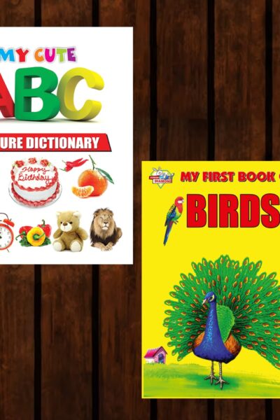 My First Picture Books (Set of 2 Books) | ABC Picture Dictionary | Birds-0