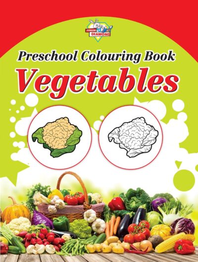 Preschool Colouring Books for Kids (Set of 5 Books) Copy Colouring Books | Vegetables | Fruits | Flowers | Animals | Birds-9679