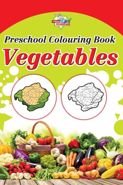 Preschool Colouring Books for Kids (Set of 5 Books) Copy Colouring Books | Vegetables | Fruits | Flowers | Animals | Birds-9679