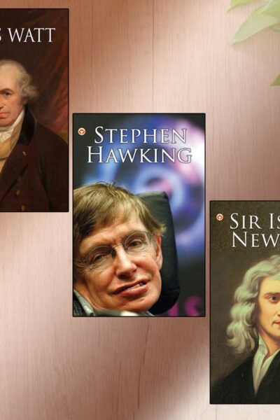 Great Scientists of the World : James Watt | Stephen Hawking | Sir Isaac Newton (Inspirational Biography Books)-0