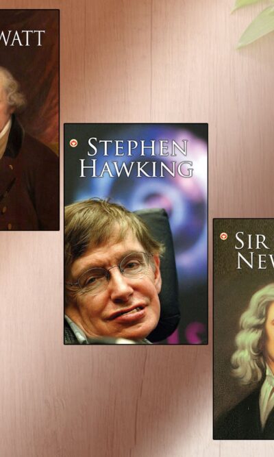 Great Scientists of the World : James Watt | Stephen Hawking | Sir Isaac Newton (Inspirational Biography Books)-0