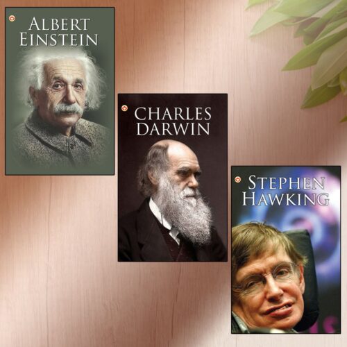 Great Scientists Of The World : Albert Einstein | Charles Darwin | Stephen Hawking (Inspirational Biography Books)-0