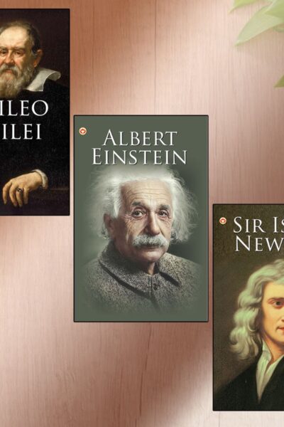 Great Scientists of the World : Galileo Galilei | Albert Einstein | Sir Isaac Newton (Inspirational Biography Books)-0