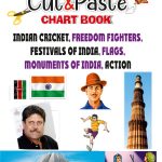 Easy Cut and Paste Activity Book for Kids | Picture Book for Kids | Indian Cricket, Freedom Fighters, Festivals of India, Flags, Monuments of India, Action-0