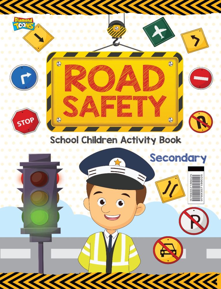 The Road Safety School Children Activity Book | A Fun and Educational Activity Book for Kids | Secondary Level-0