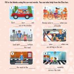 The Road Safety School Children Activity Book | A Fun and Educational Activity Book for Kids | Secondary Level-9919