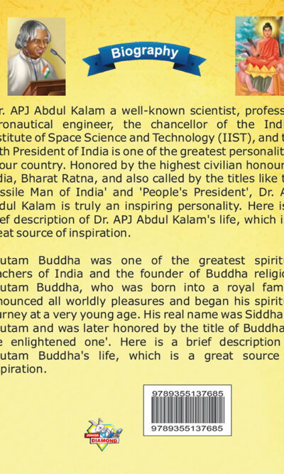 Biography of Indian Leaders for Kids : A.P.J. Abdul Kalam and Gautam Buddha-10304