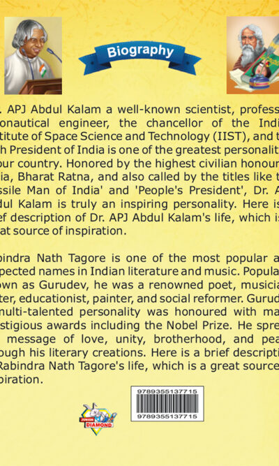 Biography of Indian Leaders for Kids : A.P.J. Abdul Kalam and Rabindranath Tagore-10158