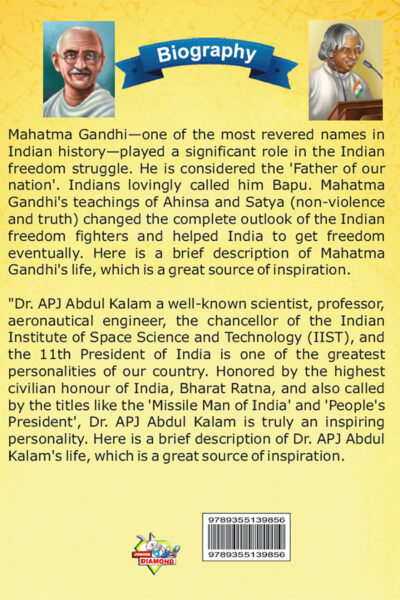 Biography of Indian Leaders for Kids : Mahatma Gandhi and A.P.J. Abdul Kalam-10170