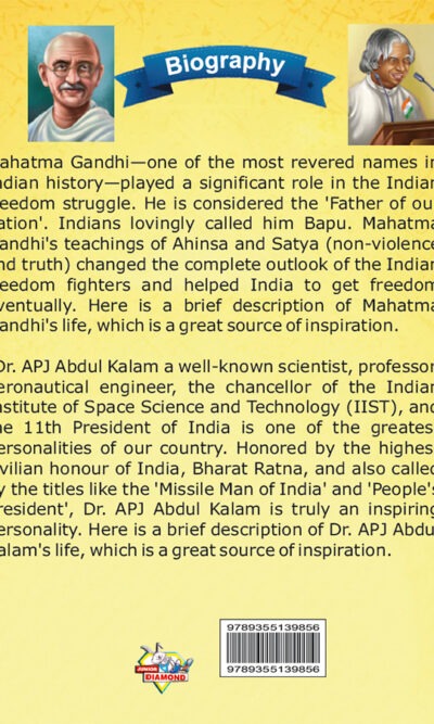 Biography of Indian Leaders for Kids : Mahatma Gandhi and A.P.J. Abdul Kalam-10170