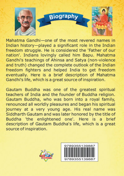 Biography of Indian Leaders for Kids : Mahatma Gandhi and Gautam Buddha-10298