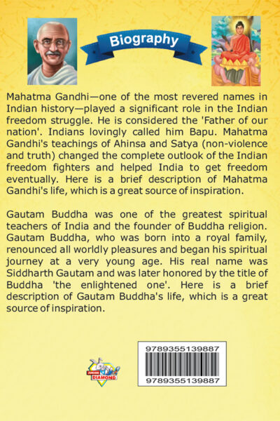 Biography of Indian Leaders for Kids : Mahatma Gandhi and Gautam Buddha-10298