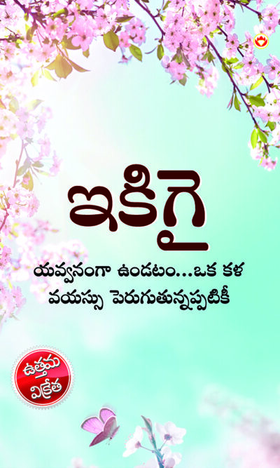 Ikigai : The Japanese Art of Living in Telugu (ఇకిగై : యవ్వనంగా ఉండటం...ఒక కళ వయస్సు పెరుగుతున్నప్పటికీ)-0