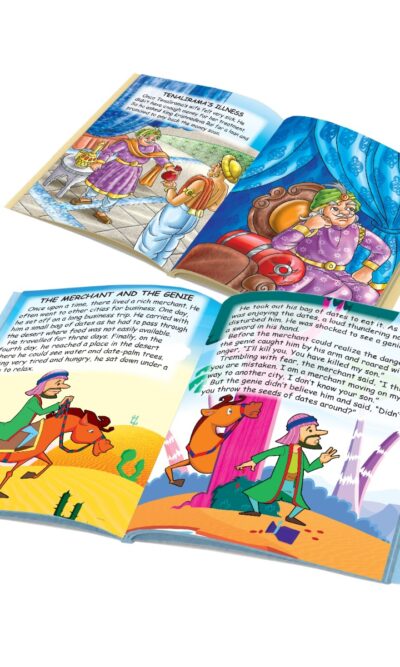 Illustratred Story Book for Children|Bedtime Story Book|Classic Tales For Kids - Vikram Betal and Arabian Night-10687