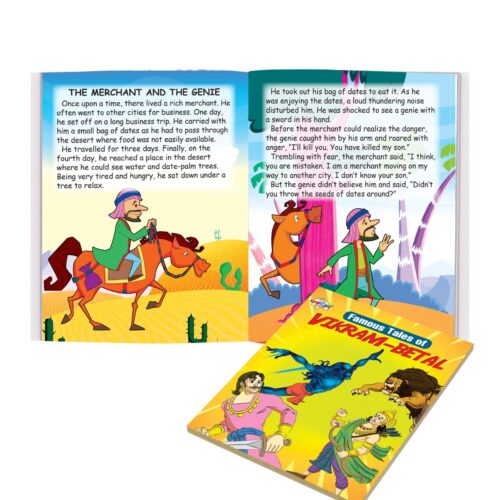 Famous Story Book For Children|Bedtime Story Book|Classic Tales For Kids - Vikram Betal And Arabian Night-10694