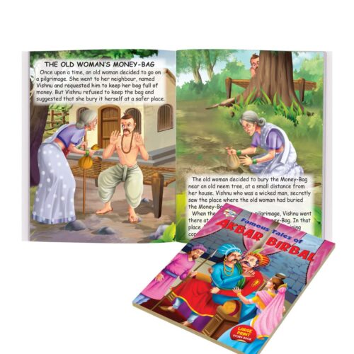 Famous Short Stories For Kids With Colourful Pictures|Bedtime Story Book - Akbar Birbal, Arabian Night, Tenaliraman And Vikram Betal-10674