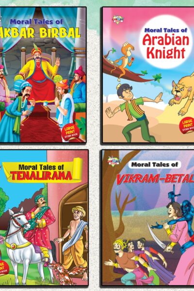 Story Books for Kids|English Short Stories for Kids with Colourful Pictures|Bedtime Story Book - Akbar Birbal, Arabian Night, Tenaliraman and Vikram Betal-0