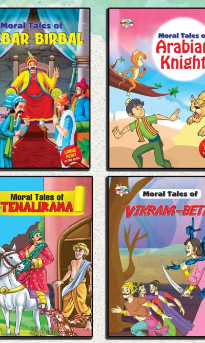 Story Books for Kids|English Short Stories for Kids with Colourful Pictures|Bedtime Story Book - Akbar Birbal, Arabian Night, Tenaliraman and Vikram Betal-0